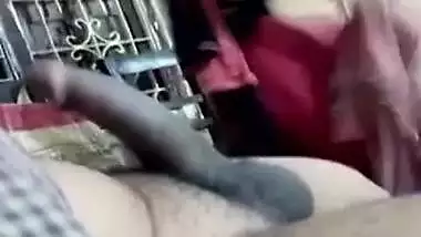 Mature habhi eager to Suck Devr big Dick while cheking othrs comes to room or not