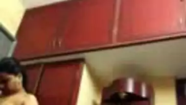 Tamil milf hot aunty dress change recorded on cam (part:2)