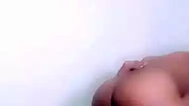 Natural-boobied Desi enjoys hot XXX sex on webcam with her best friend