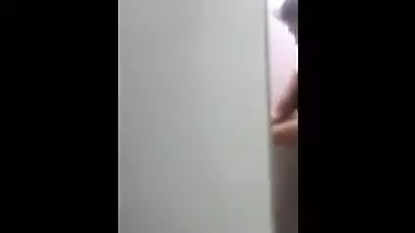 Neighbor aunty nude bathing before sex